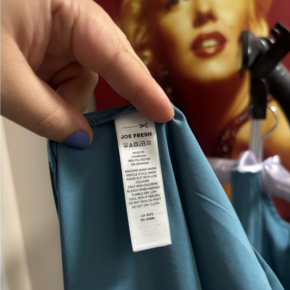 Joe Fresh Blue Maxi Dress - Picture 3 of 3